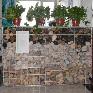 CE Galvanized Waya Welded Gabion Cage