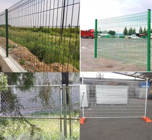 PVC coated 3D curved wire mesh fence Garden fencing Welded wire mesh fence