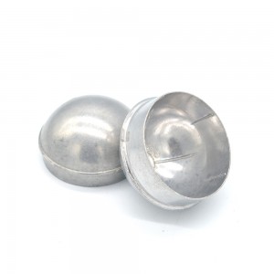 Aluminum External Fitting Post Dome Cap