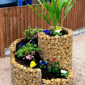 Gabion Planter Flower Basket Bed