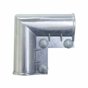 Galvanized Black PVC Chain Link Fence Fittings Chain Link Fence Parts Chain Link Fence Accessories