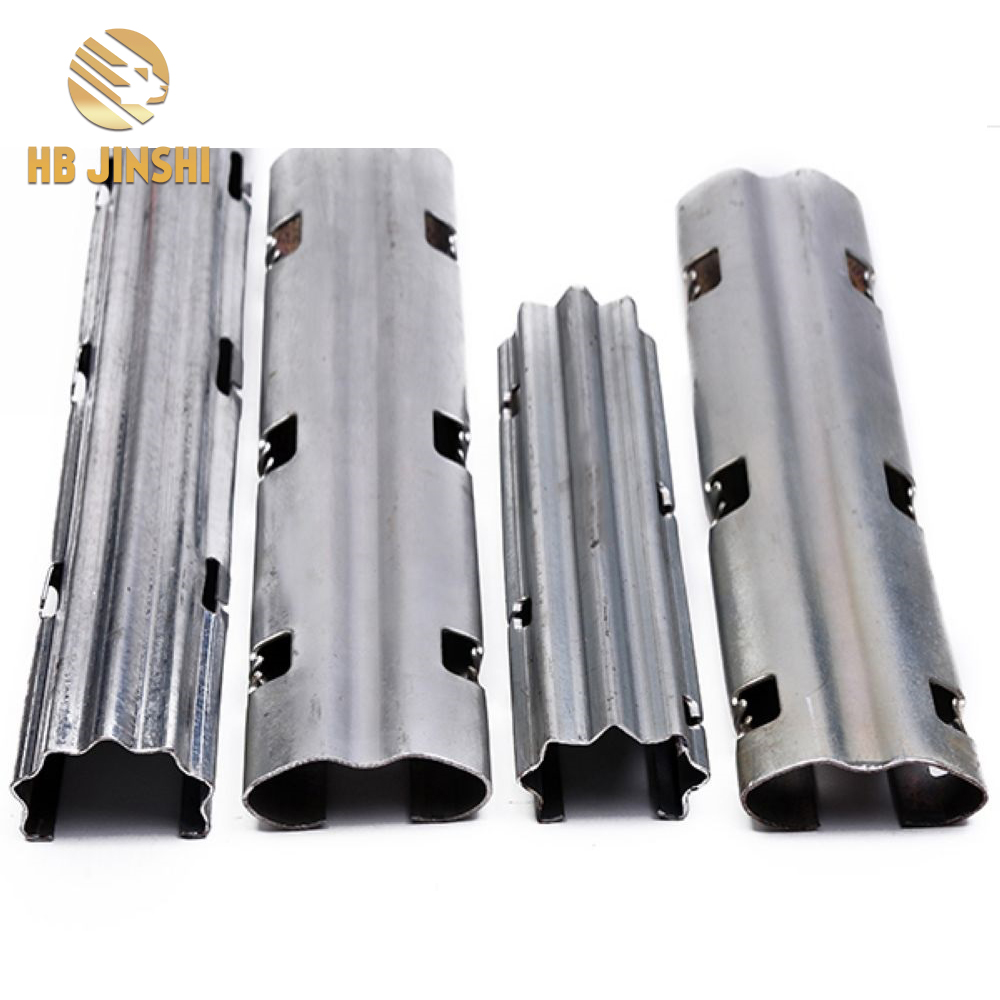 Pasokan Pabrik High Tensile 50 × 34 mm 1.5mm Kandel Galvanized Kebon Anggur Metal Trellis Post