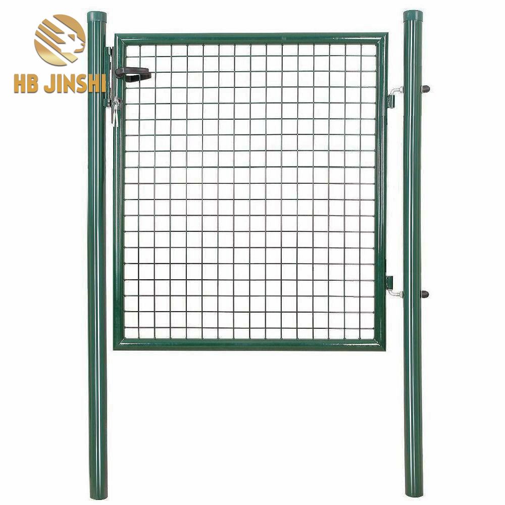 100 x 125 cm Round Tube Square Tube Garden Gate Wire Gate Entrance Door