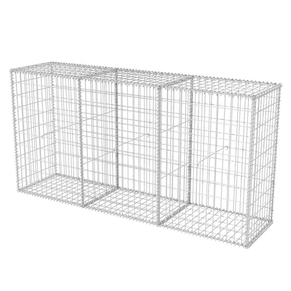 Zinc+Aluminium wire Weld Gabion basket