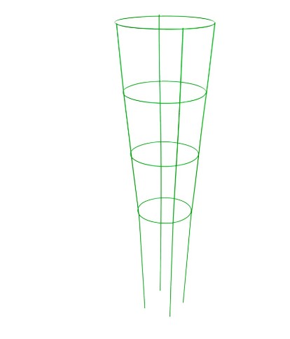 48in powder coated tomato support cage, tomato cages