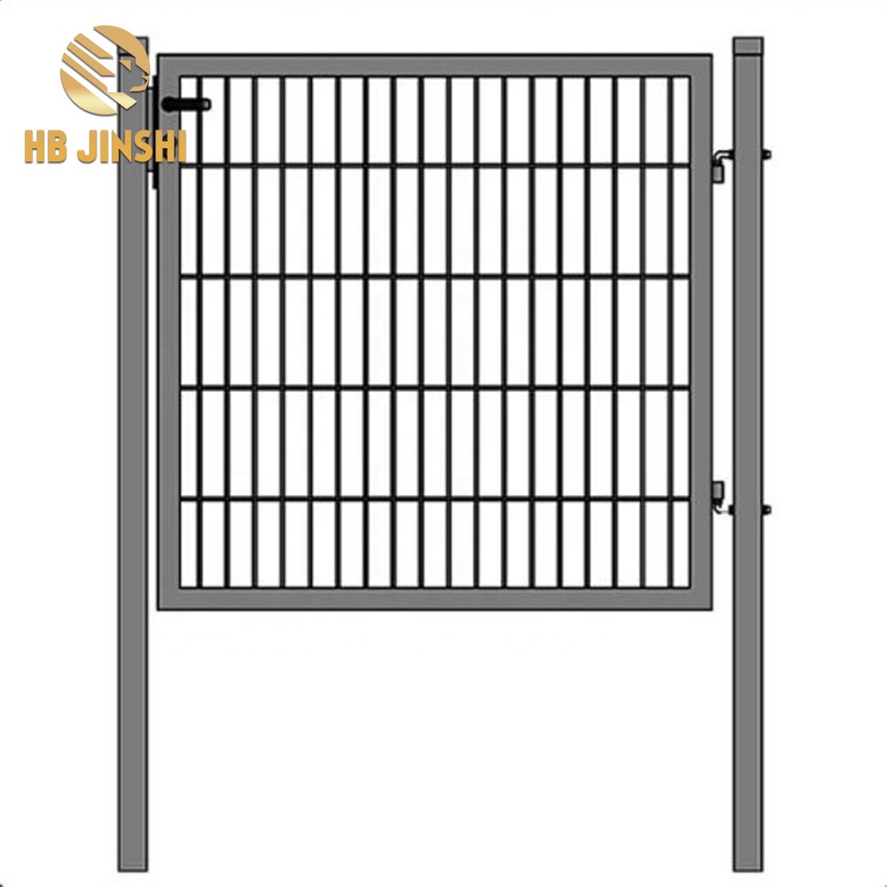 Welded Wire Mesh with Frame and Lock ការតុបតែងអាឡឺម៉ង់ Euro Garden Gartentor