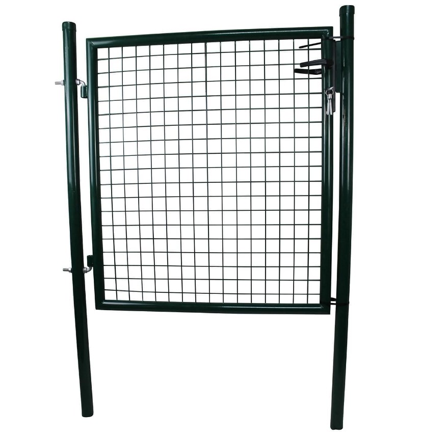 1 x 1 m, Euro style garden gate, METALL-GARTENTOR