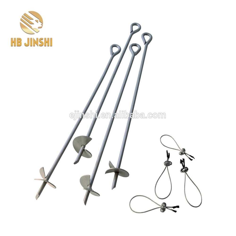 12'' Customized Powder Coated Ground Anchor, Ground Stake