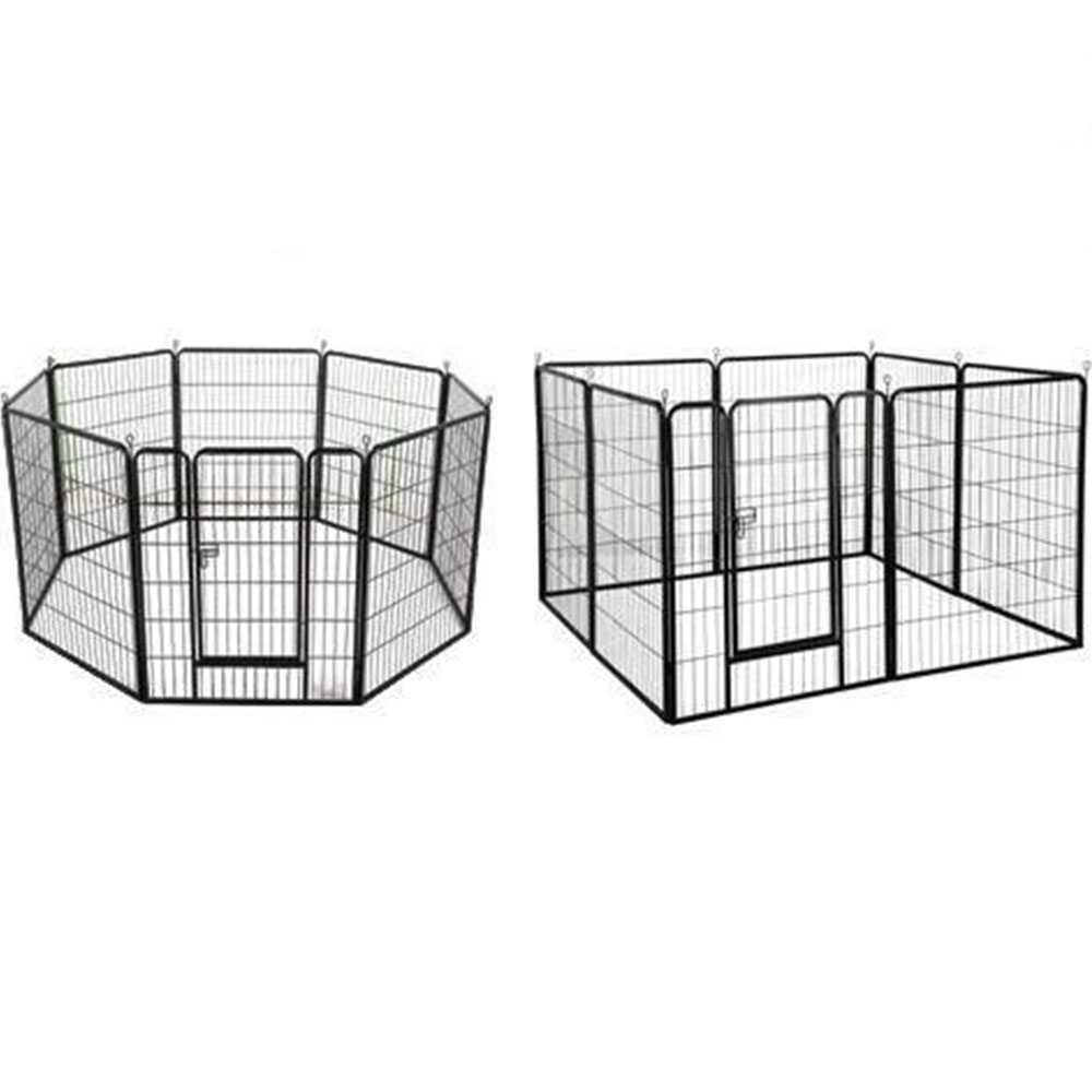 Cage d'exercice mobile pour animaux de compagnie