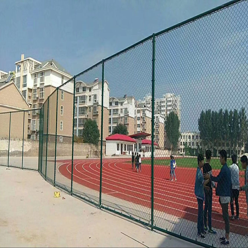 Valla de eslabón de cadena para patio de recreo de alta seguridad cerca de campo deportivo