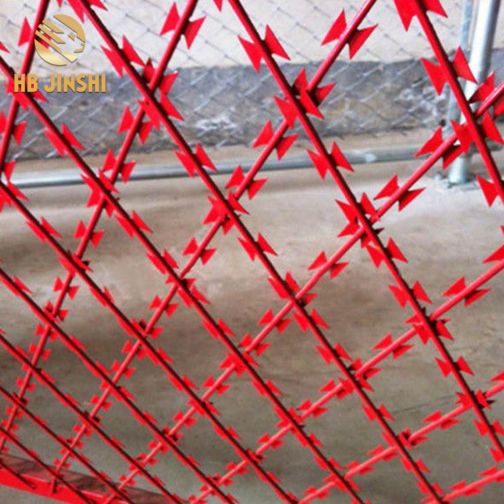 1m-2.5m Welded Razor Wire Diamond Mesh