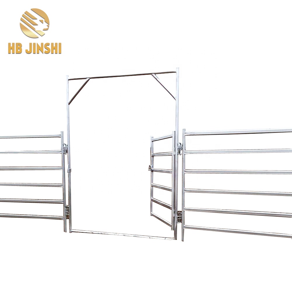 durable galvanized steel farm fence panel/cattle livestock panels and gates for sale