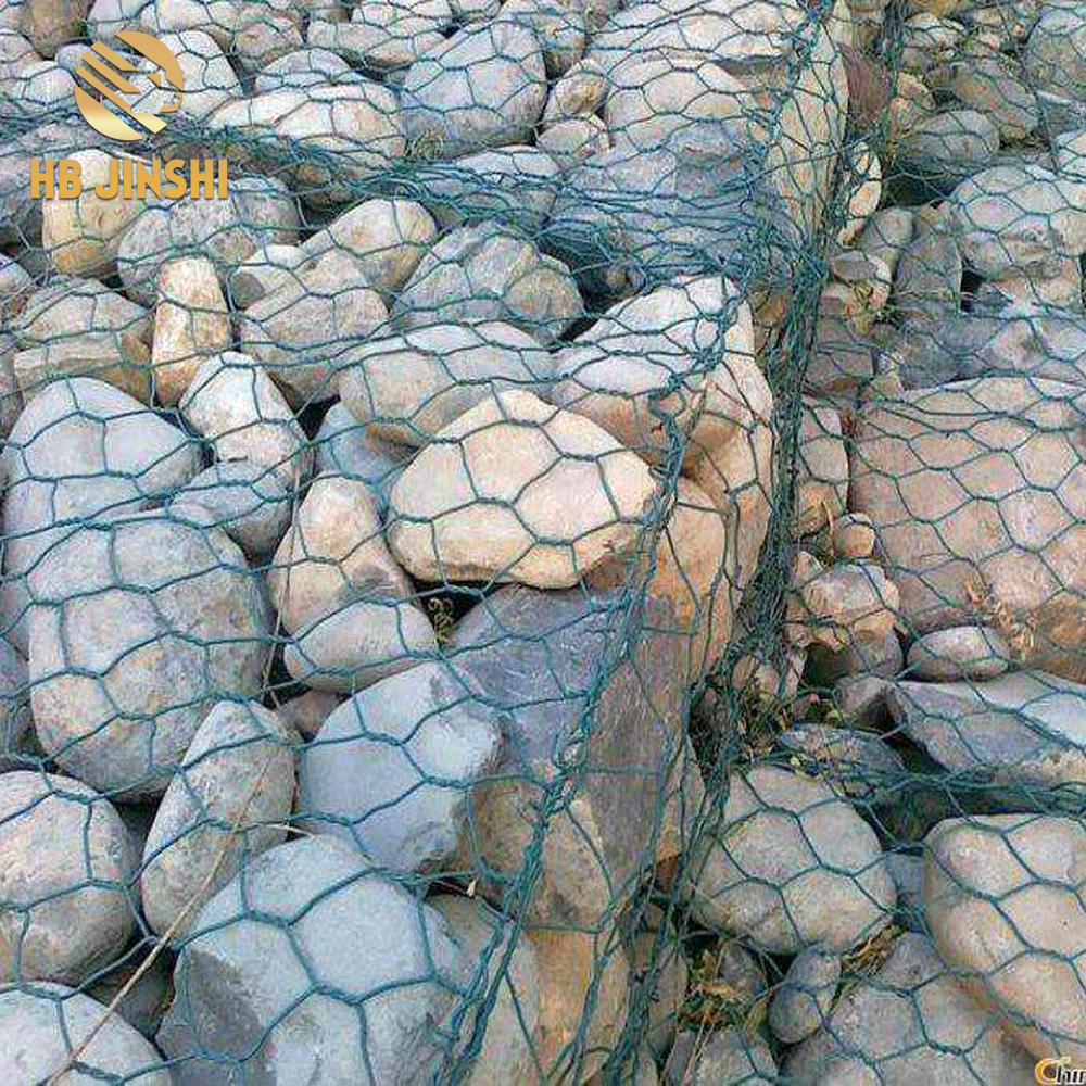 Hot dipped galvanized 50*100mm opening gabion box for stone