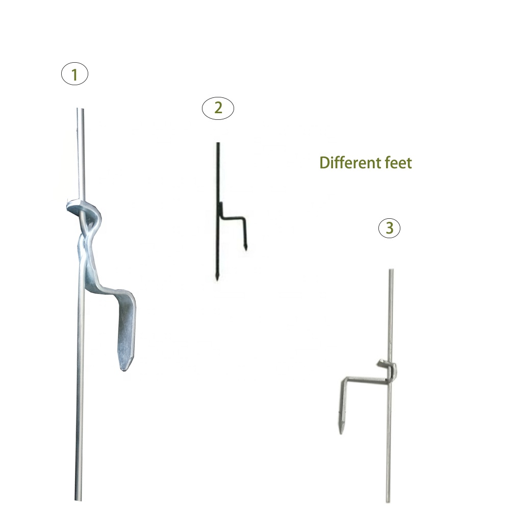 6mm elektrik kloti pigtail pòs blan etap nan poto pigtail