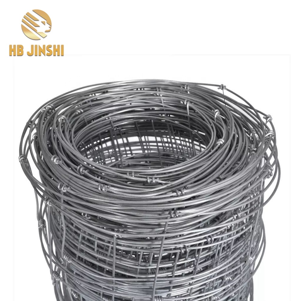 فيلڊ جي باڙ 330 فوٽ L x 47 انچ H Galvanized Cattle Wire Mesh Fence