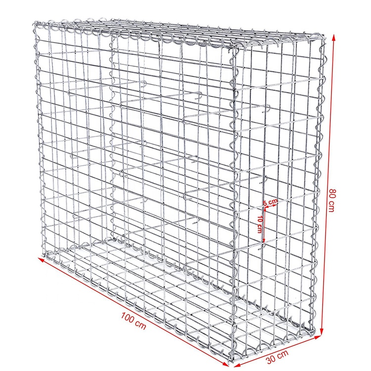 Wire Cages Rock Retaining Wall