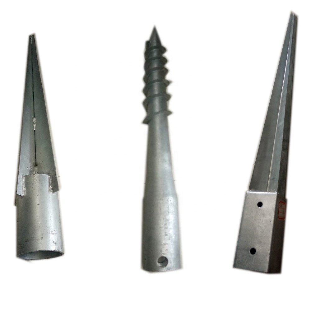 Euro Market Ground Anchor Pole Spikes 71 x 750mm