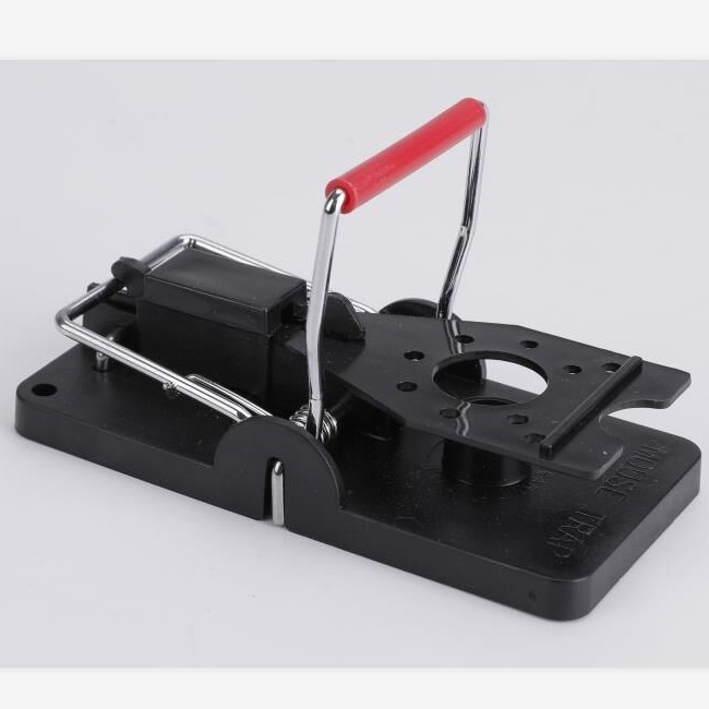 Capturador de rato ABS sensible Trampa para rato Snap-E pequena para uso en interiores ou exteriores