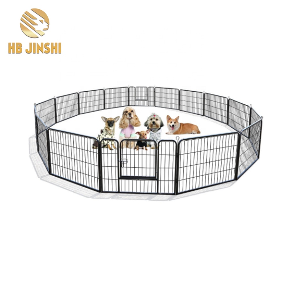 2019 hot sales 60 x 60 cm Wire mesh Black color Dog cage