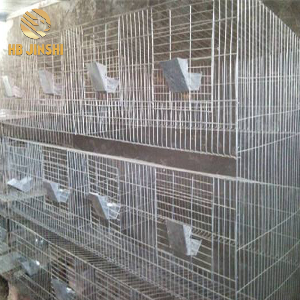 Galvanized Waya ragamar Dabbobi Welded Cages Zomo