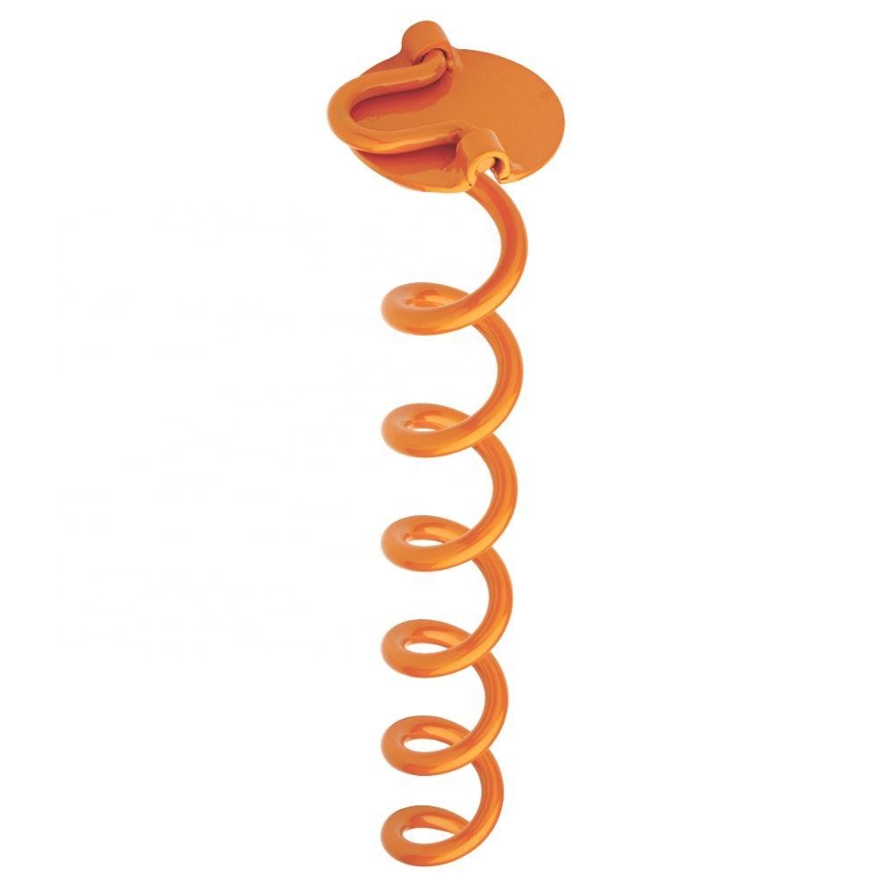 Hot sales Heavy Duty 10 inch Dog  used Spiral Ground Anchor