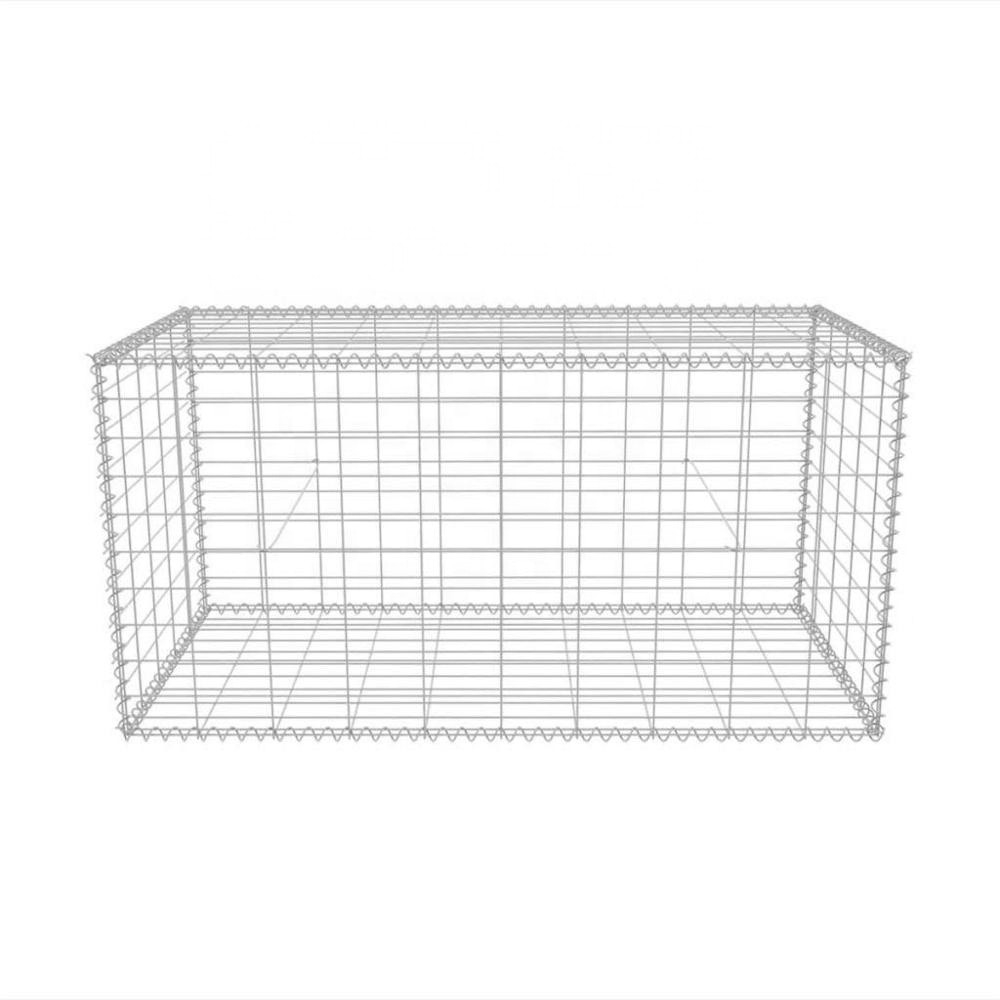 200 X 100 X 100 cm Large Gabion Retaining Wall Welded Stone Gabion Box