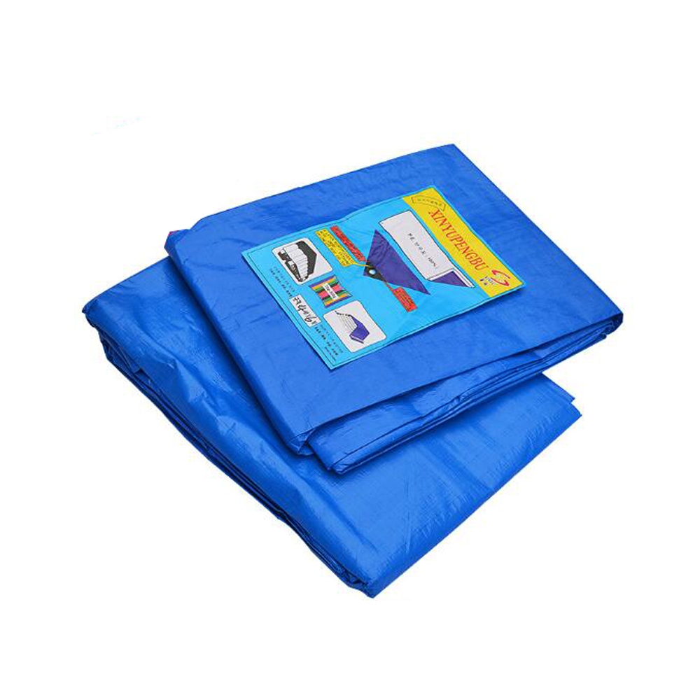 Blue color 80g/m2 100% PE  tarpaulins 2x3m