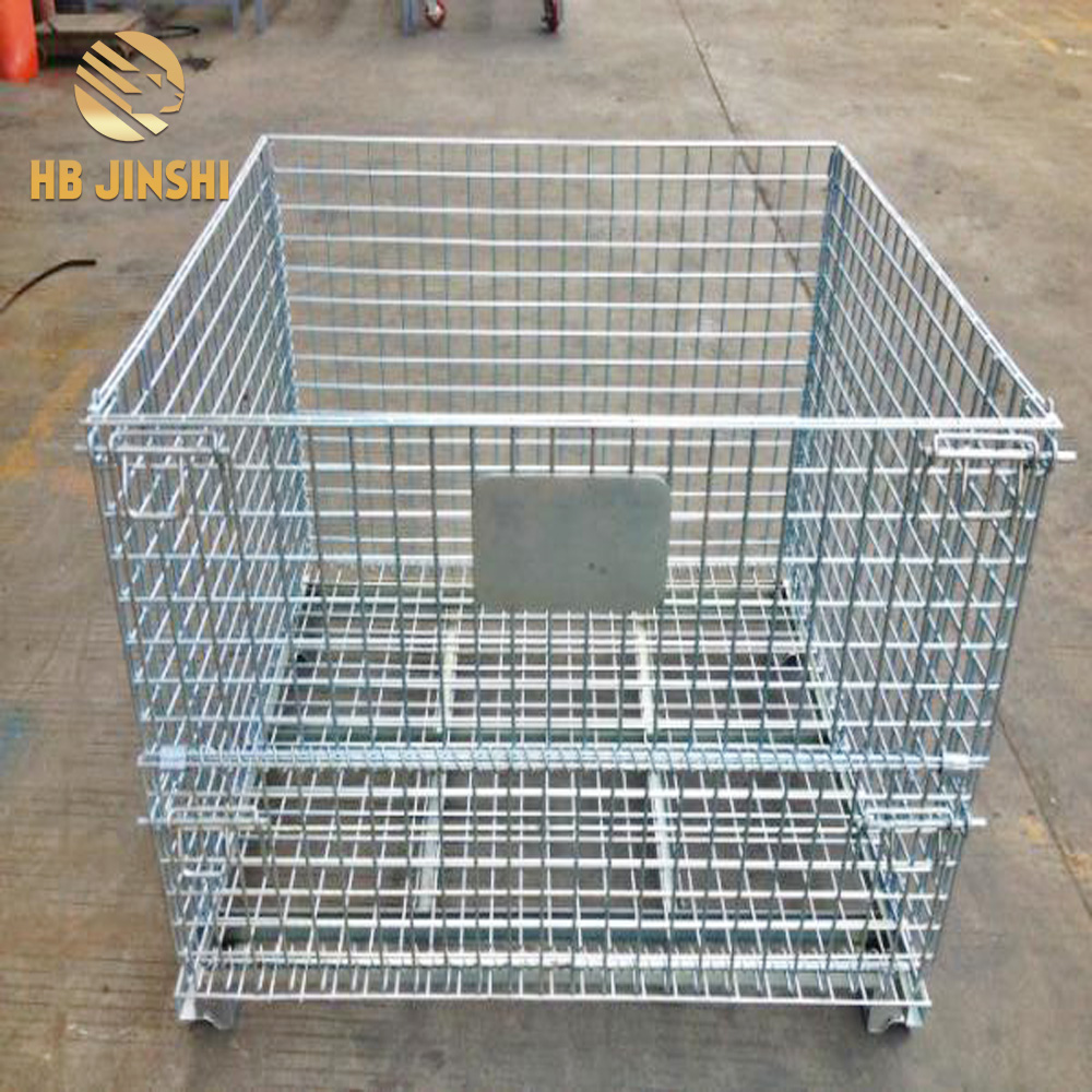 Kontainer Wire Mesh Murah yang Dapat Dilipat