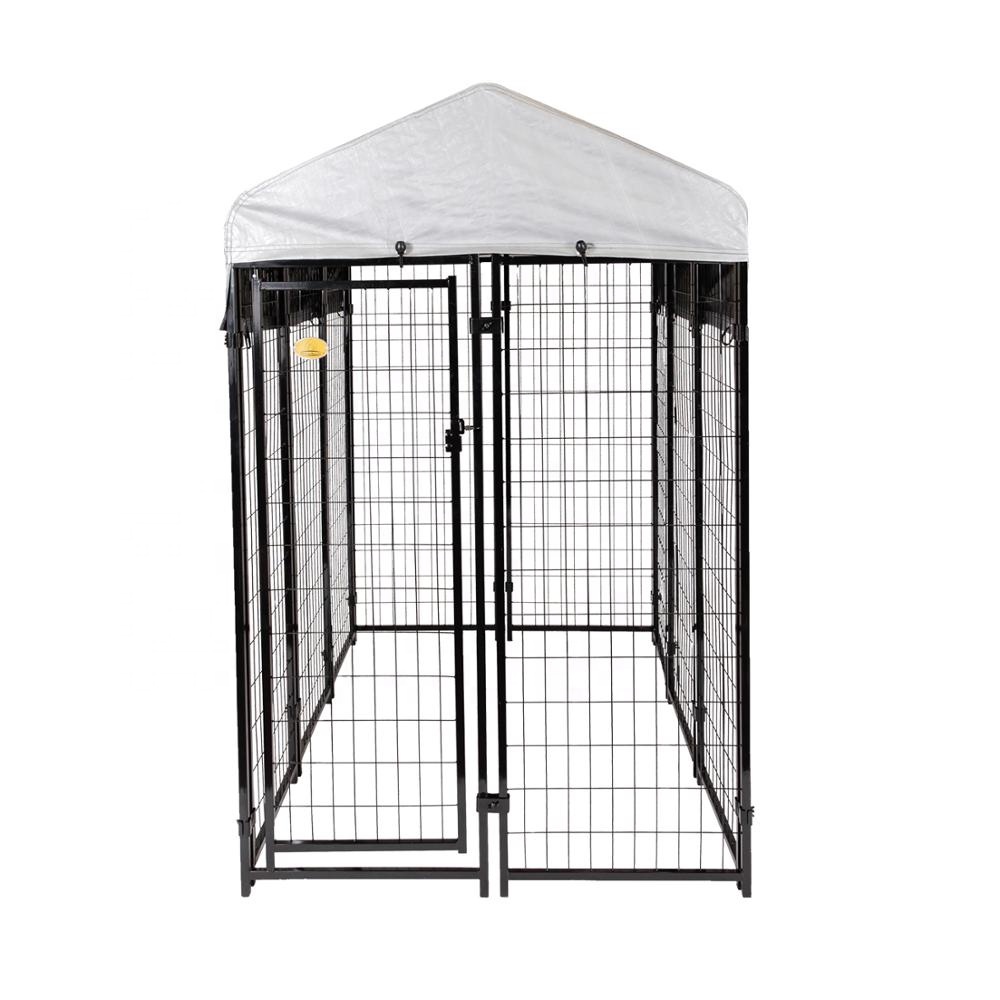 Ground Outdoor Metal Welded Dog Kennels