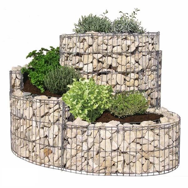 Galvanized Welded Gabion Retaining Wall