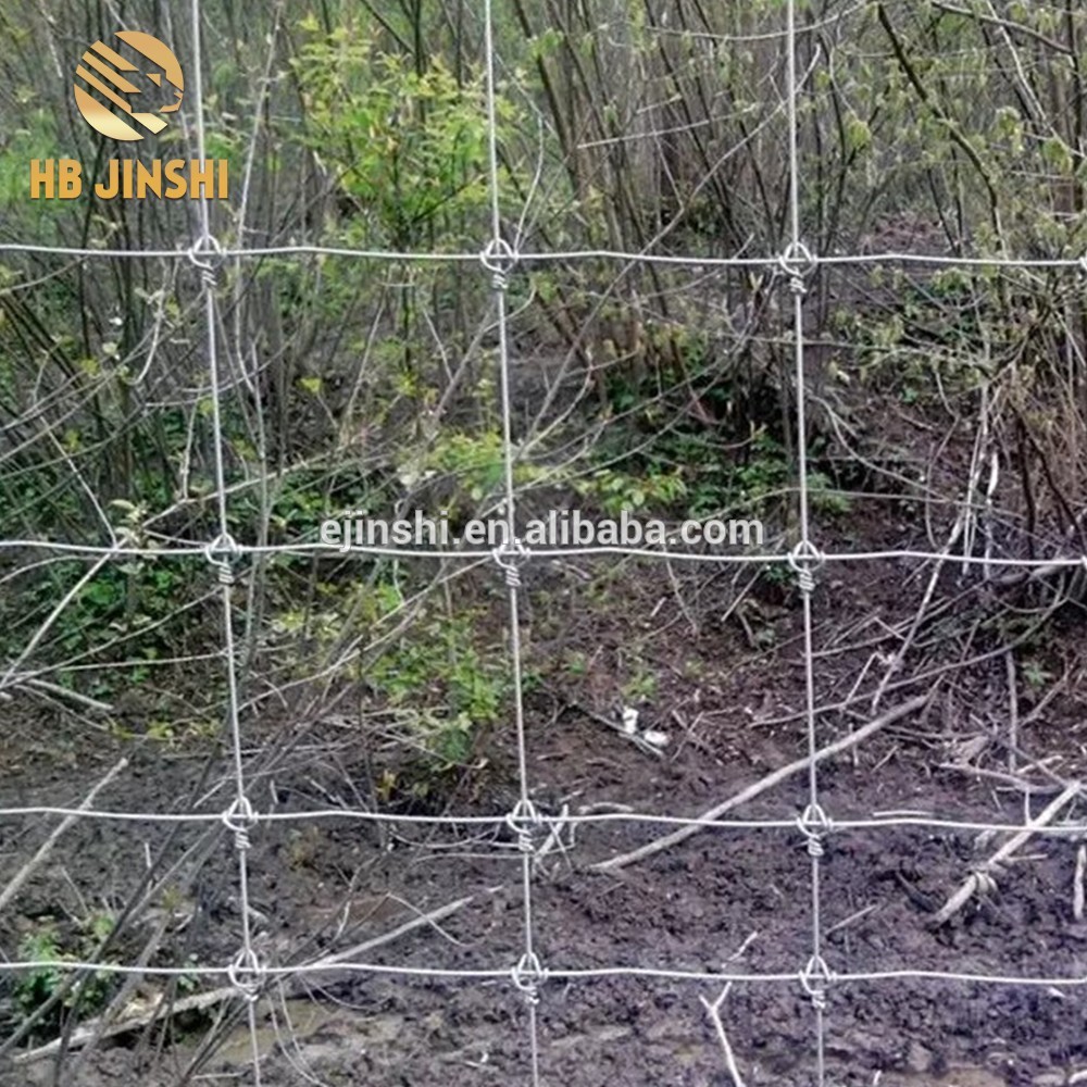 2.1m high heavy duty galvanized staylock  wire fence