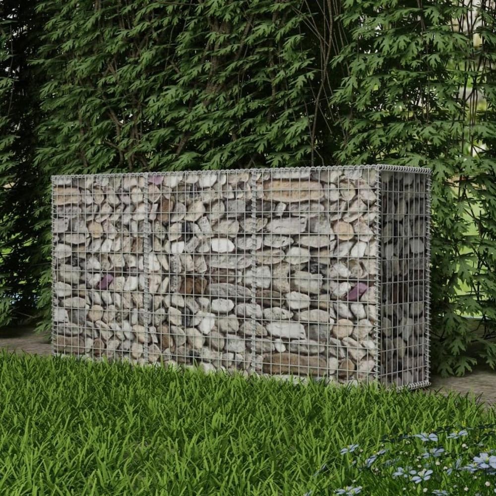 1×0.5×0.5m galfan wire mesh welded stone gabion cage gabion wall gabion fence