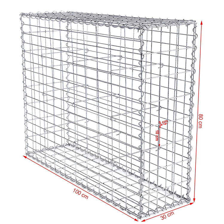 Gabion mats rock basket