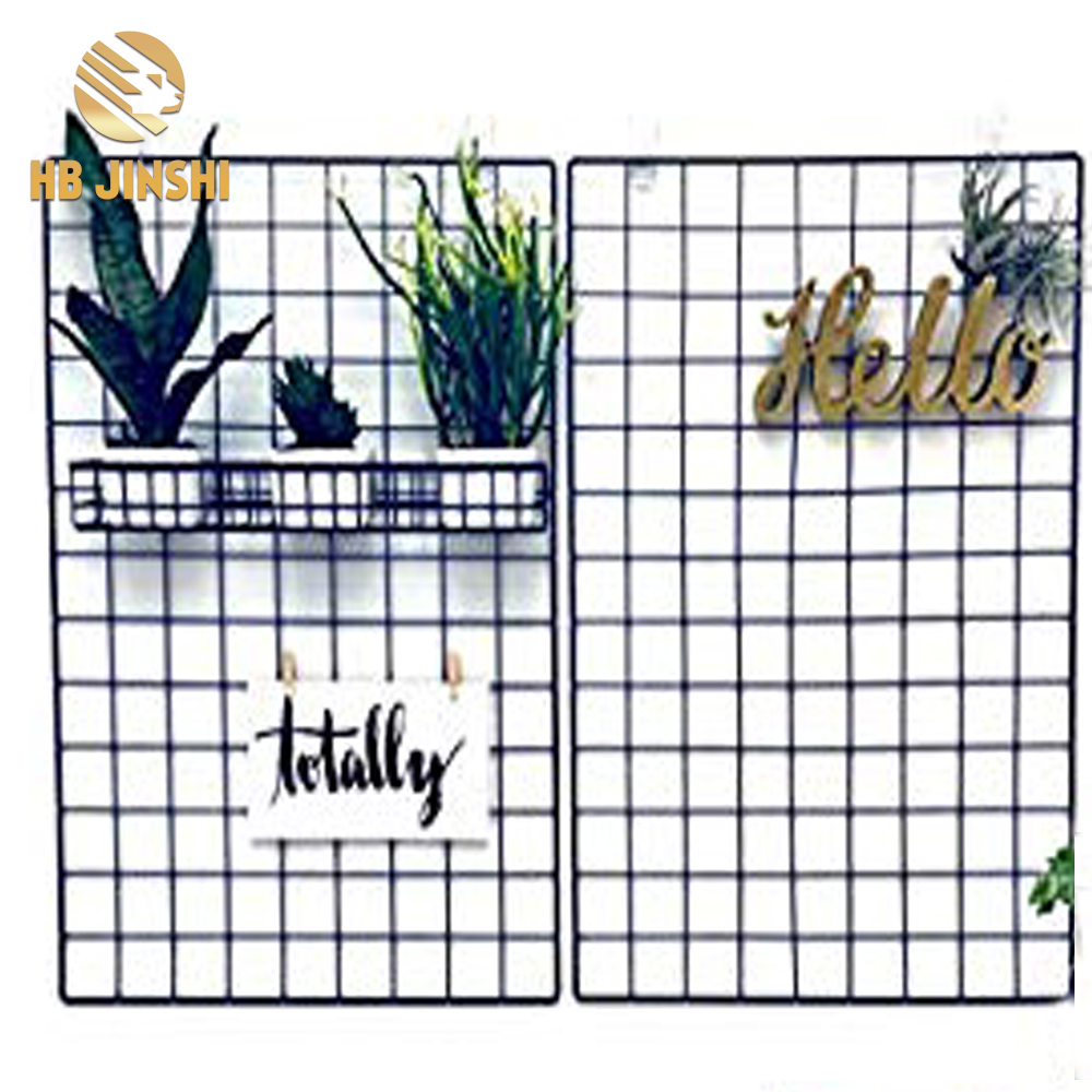 China New Product Wire Wall Grid - Home decor line displaying photos wire mesh wall grid – JINSHI