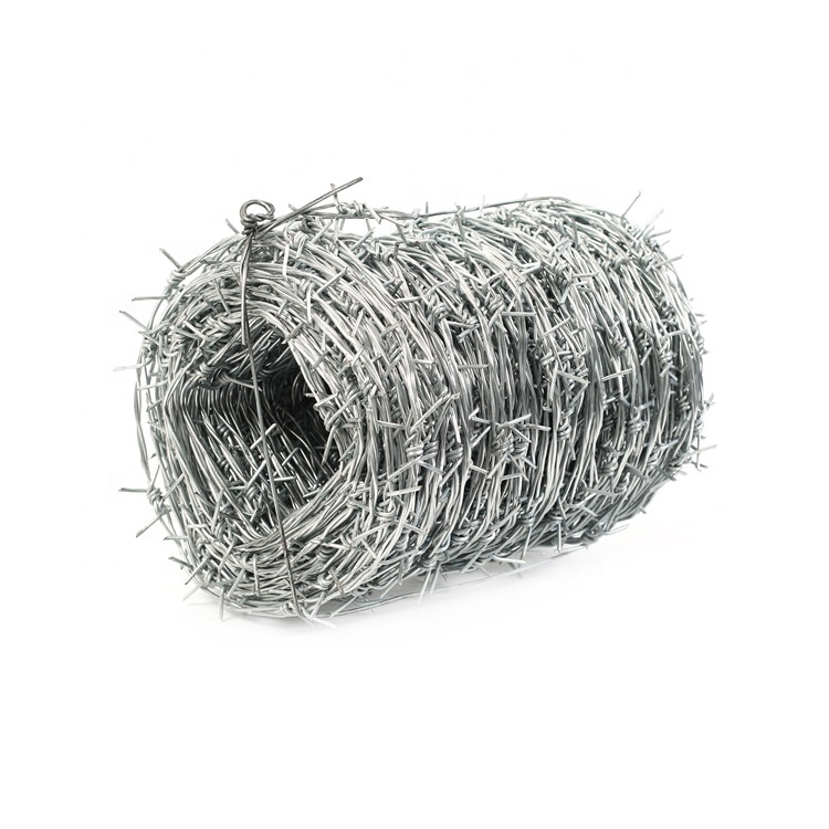 1.8mm Barbed Wire Presyo bawat roll / High tensile Steel Farm Fencing Barbed Wire