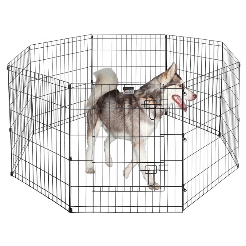 Fanalan gidan kare don siyarwa Babban Sarkar Link Pet Dog Kennel Fence