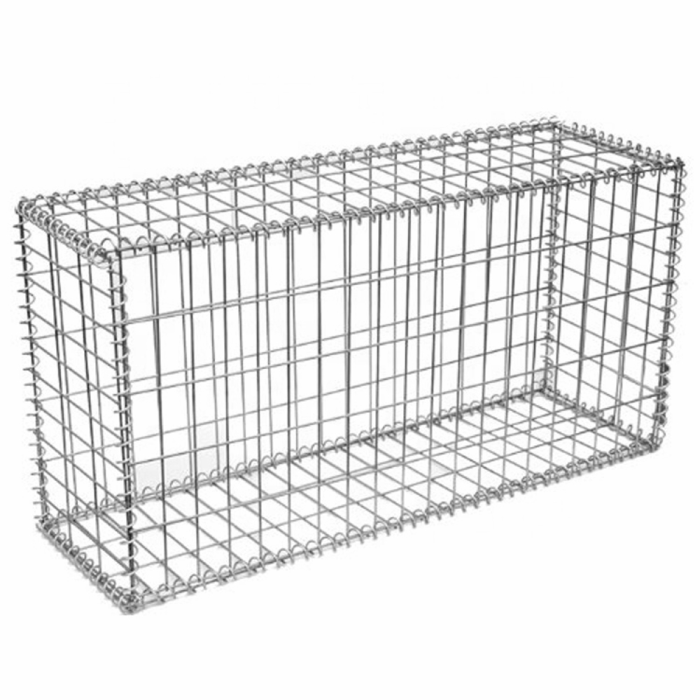 Anti corrosion hot dipped galvanized wire welded gabion box for river bank revetment