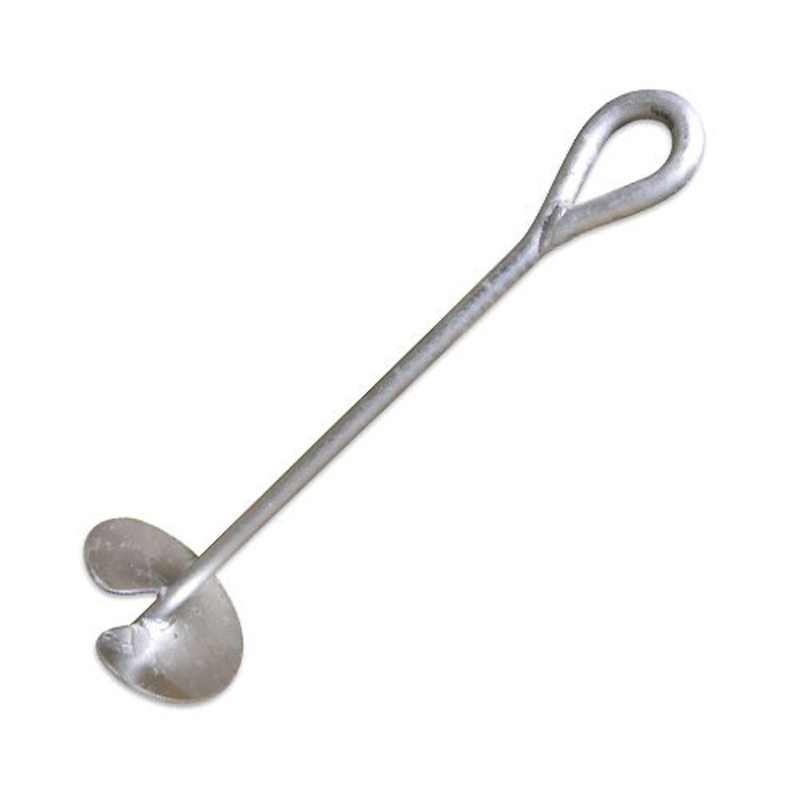 Heavy Duty Black Painted Helix Anchor for US Market