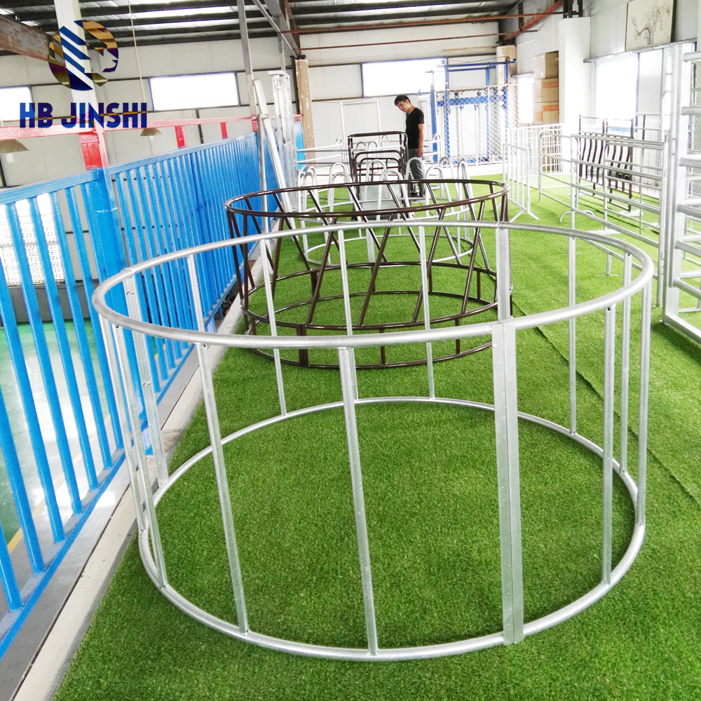 Heavy duty round bale feeders para sa kambing at baka