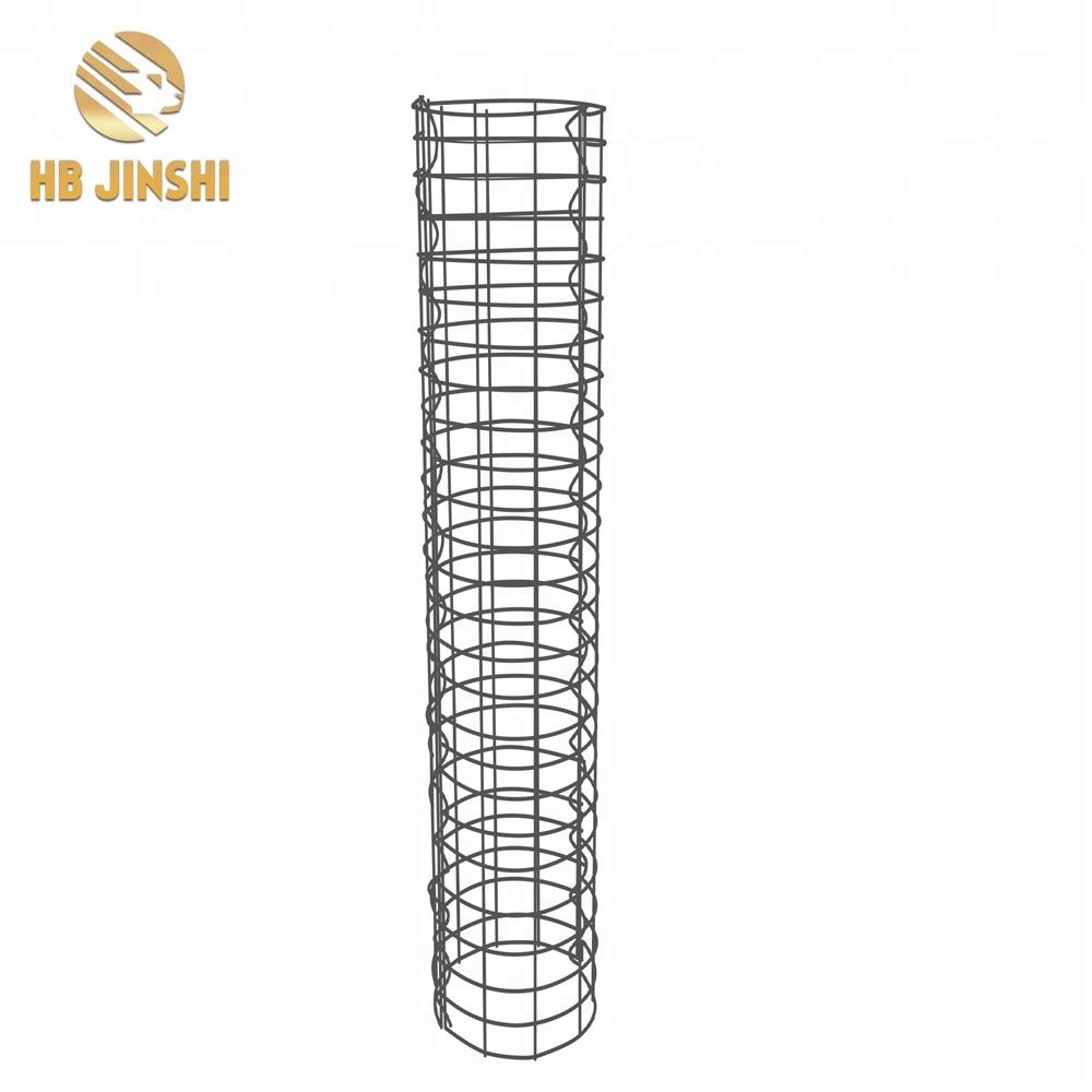 Garden Decoration used Stone Gabion Column