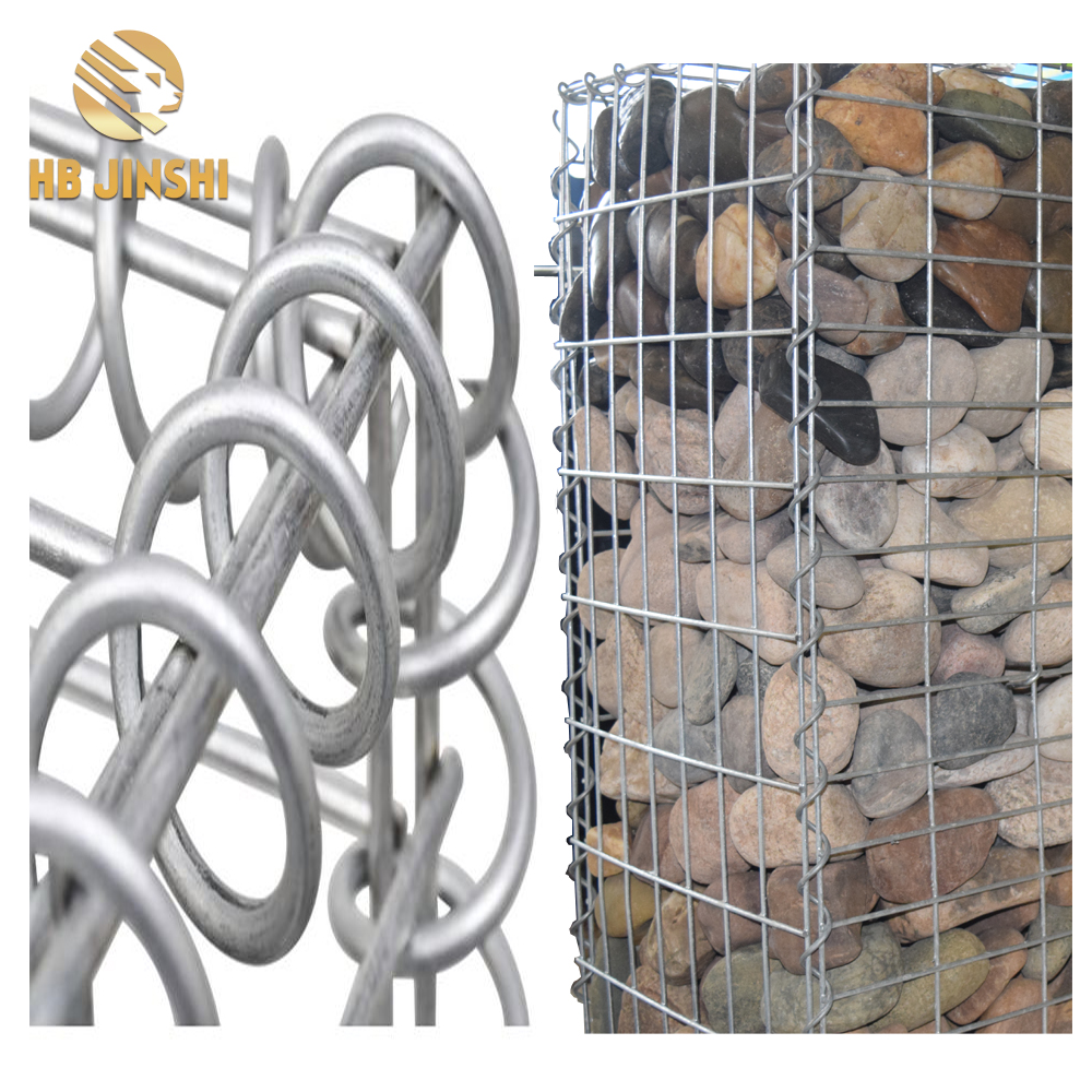 Factory supply welded gabion box stone retaining wall