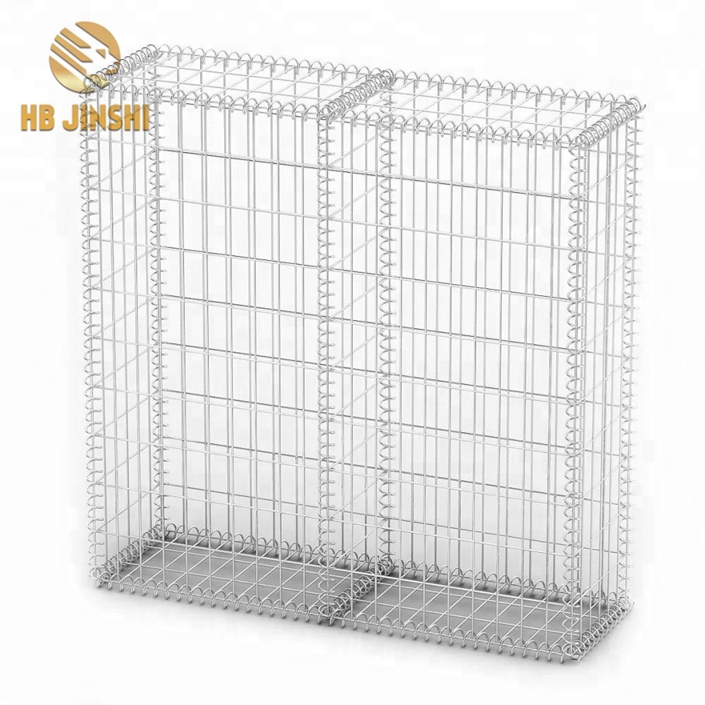 Cesta de Gabion de muros de contención de Gabion soldada con autógena galvanizada por inmersión en caliente