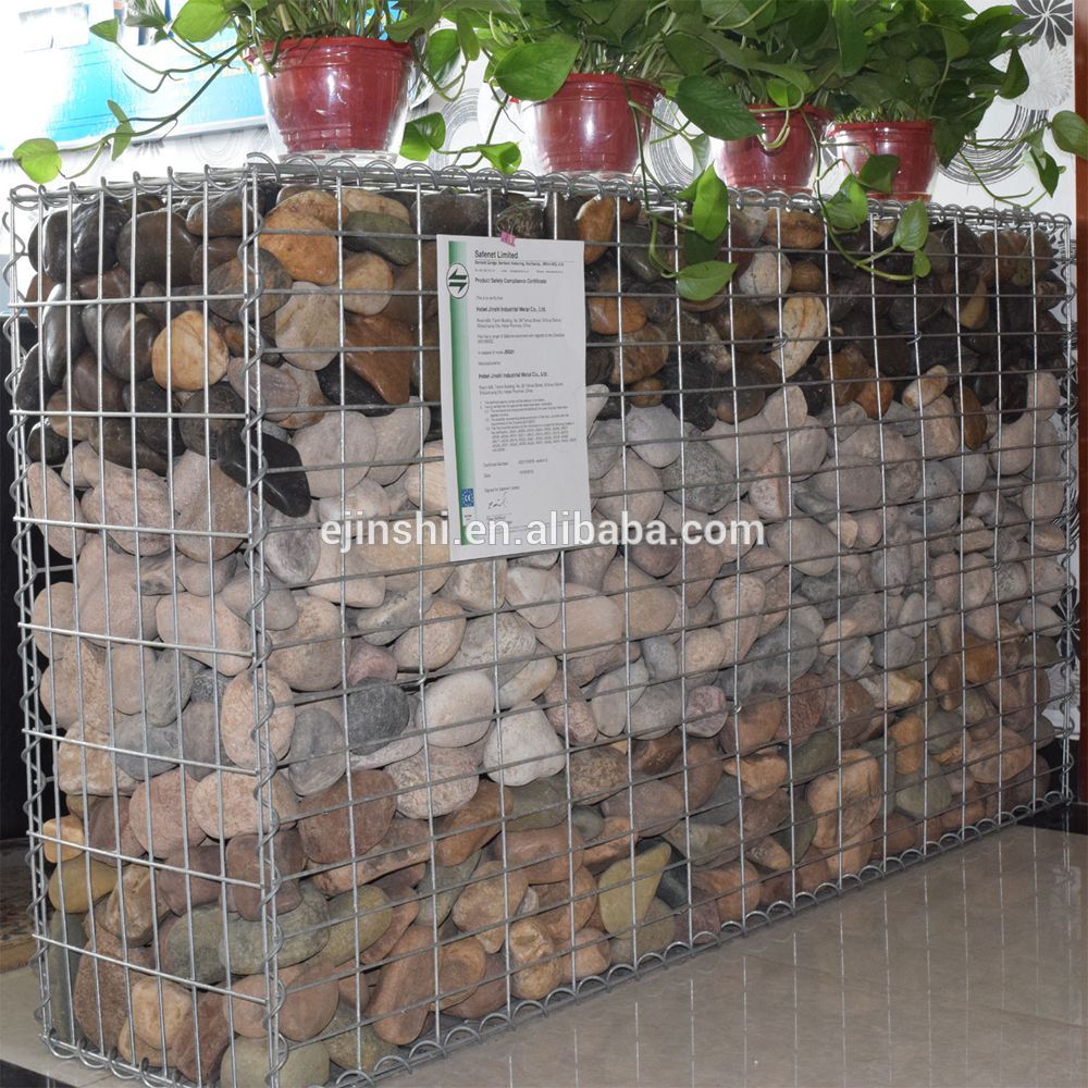 2m x 1m x 0.5m Super Quality Galvanized Iron Wire Welded Gabion Basket