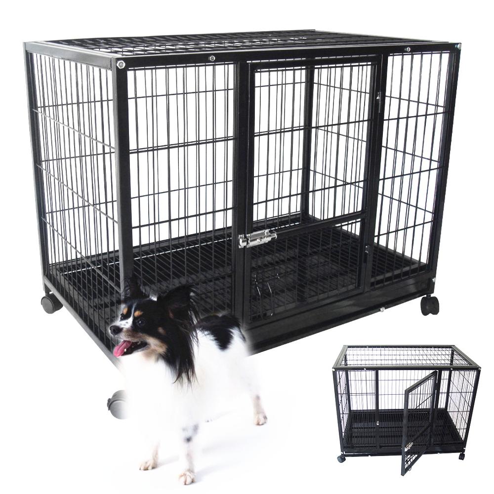 37 "Karkin Kare w Wheels Portable Pet Puppy Crate Cage