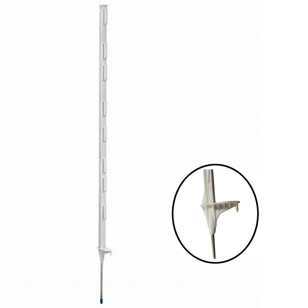 1.2m Eco-multiwire Igbesẹ Ni Poly Electric Fence Post