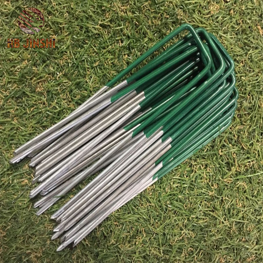 6 inch U pegs Metal Fixing Pegs Ground stake