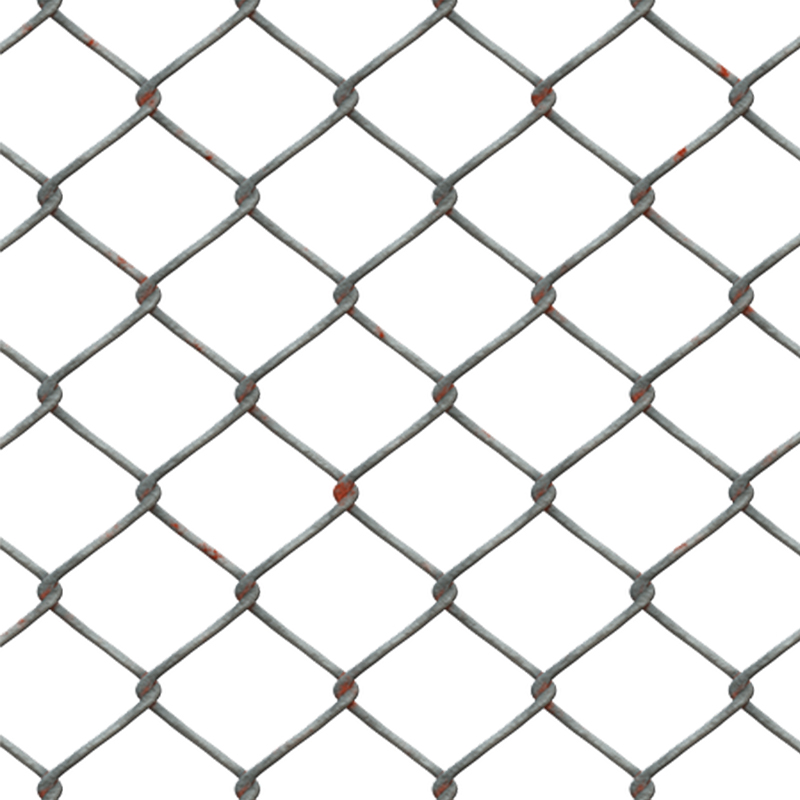 Pvc coated galvanized chain link fence diamond wire mesh