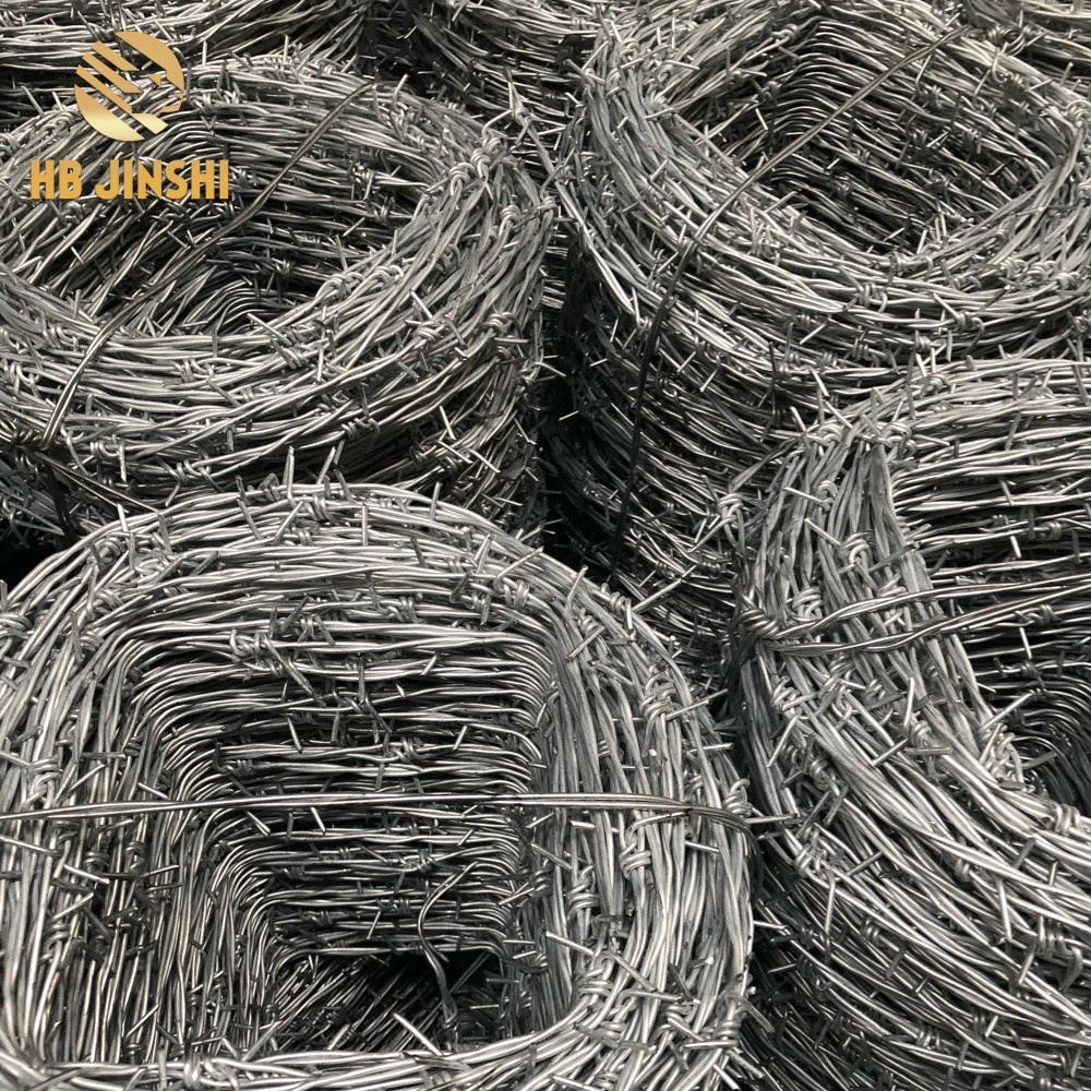 Hot dipped galvanized Double Twisted Barbed Wire