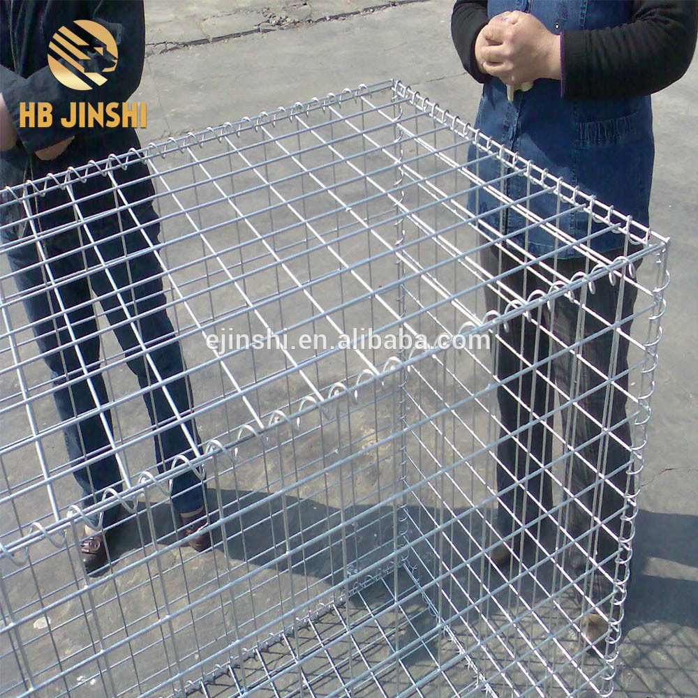 Direct factory 5mm 75mmx75mm Galvanized welded gabion