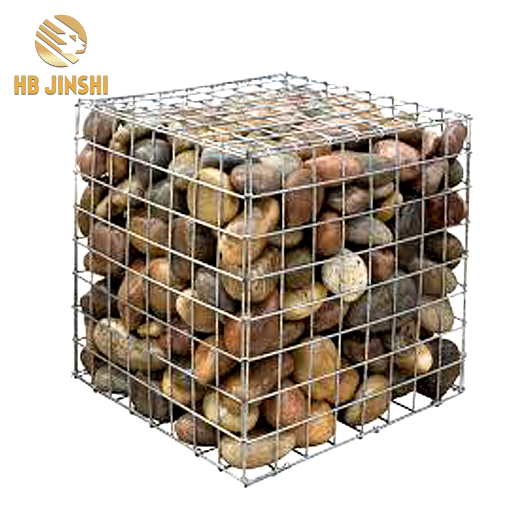 Galvanized Welded Gabion Cages Gabion Wall  Fence